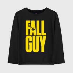 Детский лонгслив хлопок The fall guy logo