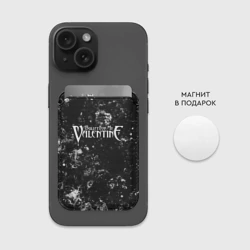 Картхолдер Magsafe магнитный Bullet For My Valentine black ice - фото 2