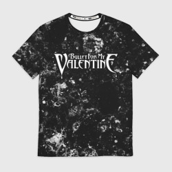 Мужская футболка 3D Bullet For My Valentine black ice