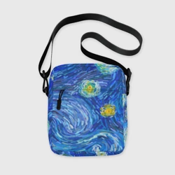Сумка через плечо 3D Мазки ван гога
