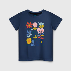 Красочный орнамент – Детская футболка хлопок с принтом купить со скидкой в -20%