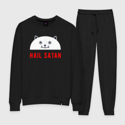 Hail satan – Женский костюм хлопок с принтом купить со скидкой в -9%