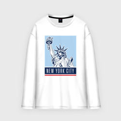 Женский лонгслив oversize хлопок Style New York