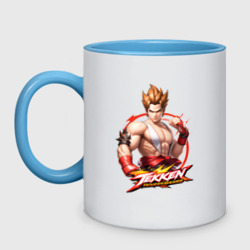 Кружка двухцветная Персонаж из игры Tekken