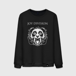 Мужской свитшот хлопок Joy Division rock panda