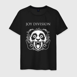 Мужская футболка хлопок Joy Division rock panda