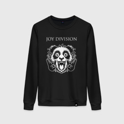 Женский свитшот хлопок Joy Division rock panda