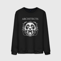 Мужской свитшот хлопок Architects rock panda