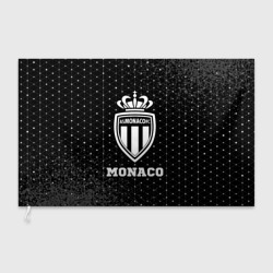 Флаг 3D Monaco sport на темном фоне