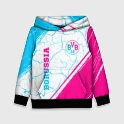 Детская толстовка 3D Borussia neon gradient style вертикально