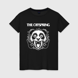 Женская футболка хлопок The Offspring rock panda