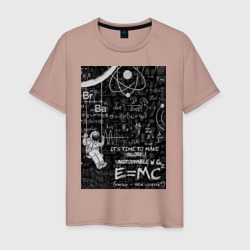 Космос формулы – Мужская футболка хлопок с принтом купить со скидкой в -20%