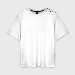 I'm Canadian - motto – Женская футболка oversize 3D с принтом купить со скидкой в -50%