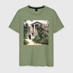 Бабушкин сад – Мужская футболка хлопок с принтом купить со скидкой в -20%