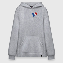 Худи SuperOversize хлопок I'm French - motto