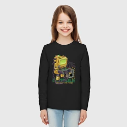 Детский лонгслив хлопок Ретро компьютер геймер - фото 2