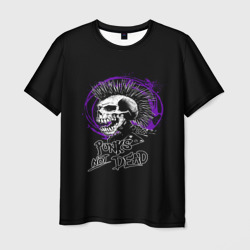 Мужская футболка 3D Punk skull rock