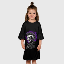 Детское платье 3D Punk skull rock - фото 2