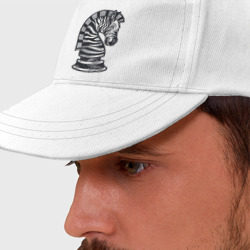 Бейсболка Шахматная зебра