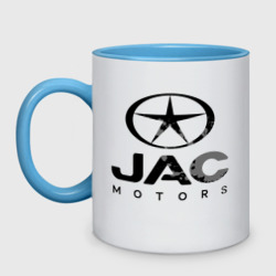 Кружка двухцветная Jac - motors