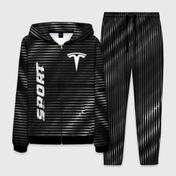 Мужской костюм 3D Tesla sport metal