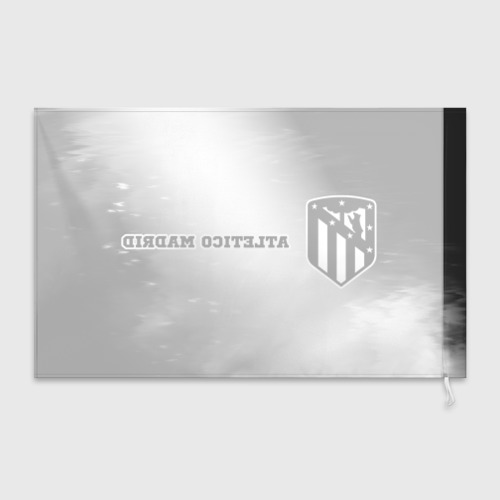 Флаг 3D Atletico Madrid sport на светлом фоне по-горизонтали - фото 2