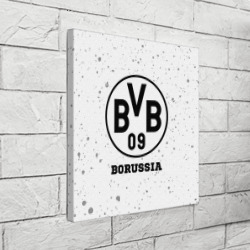 Холст квадратный Borussia sport на светлом фоне - фото 2