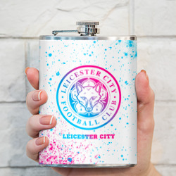 Фляга Leicester City neon gradient style - фото 2