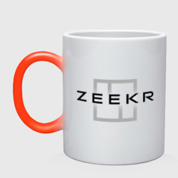 Кружка хамелеон Zeecr - logo