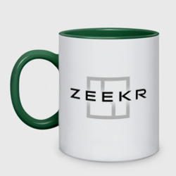 Кружка двухцветная Zeecr - logo