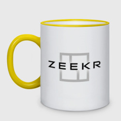 Кружка двухцветная Zeecr - logo