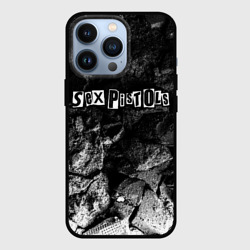 Чехол для iPhone 13 Pro Sex Pistols black graphite