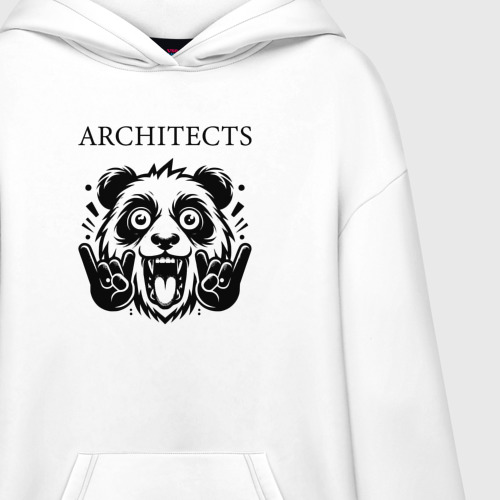 Худи SuperOversize хлопок Architects - rock panda - фото 3