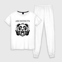 Женская пижама хлопок Architects - rock panda
