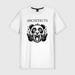 Мужская футболка хлопок Slim Architects - rock panda