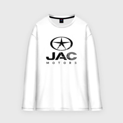 Женский лонгслив oversize хлопок Jac - logo