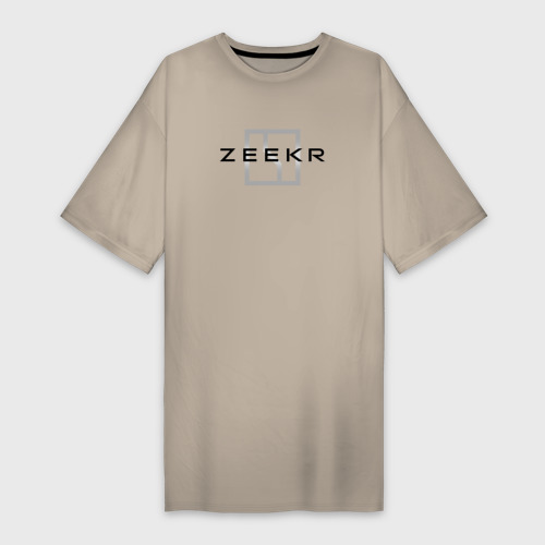 Платье-футболка хлопок Zeecr - auto