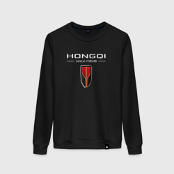 Женский свитшот хлопок Hongqi - logo