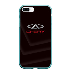 Чехол для iPhone 7Plus/8 Plus матовый Cherry - logo