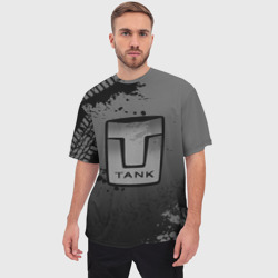 Мужская футболка oversize 3D Tank - фото 2