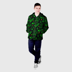 Мужская куртка 3D Компьютерные принадлежности - фото 2