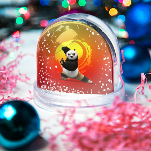 Игрушка Снежный шар Мастер По - Кунг-фу панда - фото 3