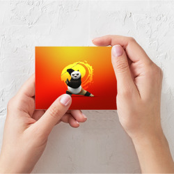Поздравительная открытка Мастер По - Кунг-фу панда - фото 2