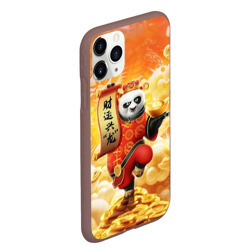 Чехол для iPhone 11 Pro Max матовый Панда По - Кунг фу панда - фото 2
