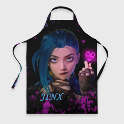 Фартук 3D Arcane Jinx NEON