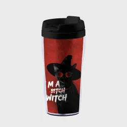Термокружка-непроливайка I am witch
