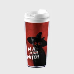 Термокружка-непроливайка I am witch