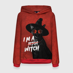 Женская толстовка 3D I am witch