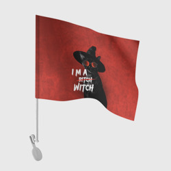 Флаг для автомобиля I am witch