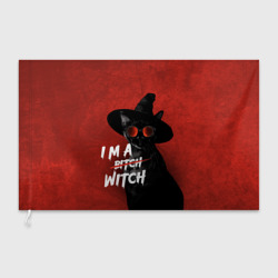 Флаг 3D I am witch